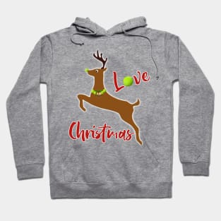 Tennis Love Christmas Hoodie